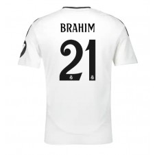 Real Madrid Brahim Diaz #21 Hemmatröja 2024-25 Korta ärmar